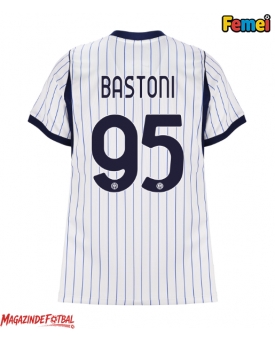 Inter Milan Alessandro Bastoni #95 Tricou Fotbal Replică 2026-27 Femei Deplasare Inter Milan Alessandro Bastoni #95 Tricou Fotbal Replică 2026-27 Femei Deplasare